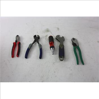Vise Grip Pliers, Screwdrivers, And More