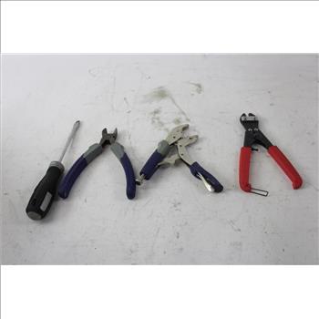 Vise Grip Pliers, Screwdrivers, And More