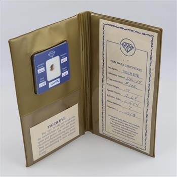 0.44ct TW Tiger Eye Stone, 2 Stones