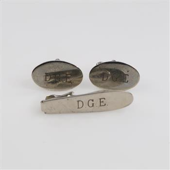 0.800-0.600 Silver Jewelry, 3 Pieces