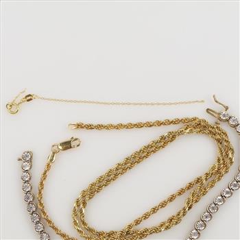 0.800-0.900 Silver Jewelry, 3 Pieces