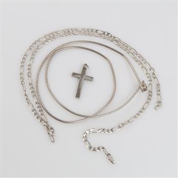 0.800-0.900 Silver Jewelry, 3 Pieces