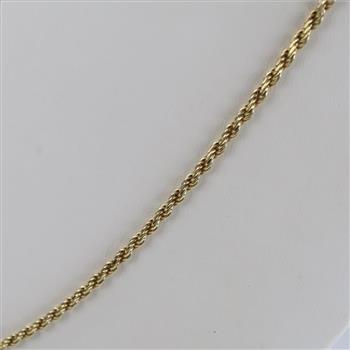 0.890 Silver Rope Necklace