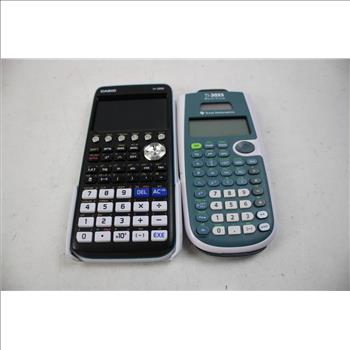 1 Calculators, Texas Instruments, Casio