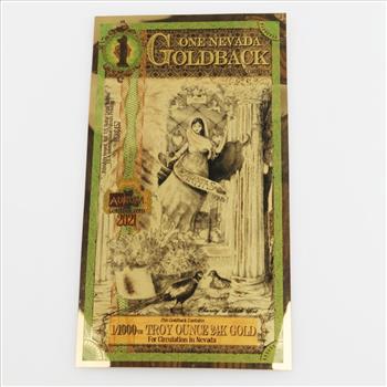 1 Nevada Foil Collectible Note