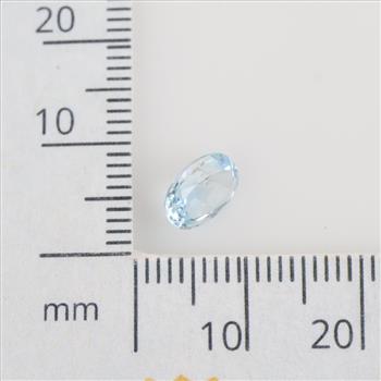 1 Oval Blue Topaz