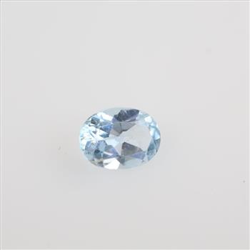 1 Oval Blue Topaz
