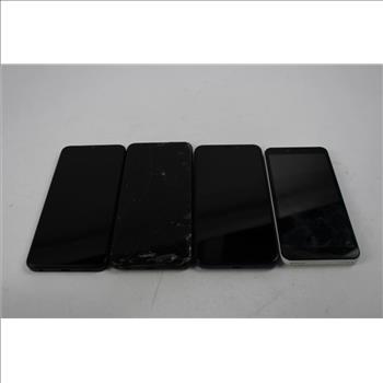 1+, Samsung, Vortex Cell Phone Lot, 4 Pieces, Sold For Parts