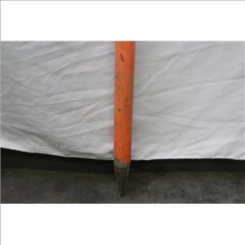 1 Top Con Survey Pole With Prism Attached