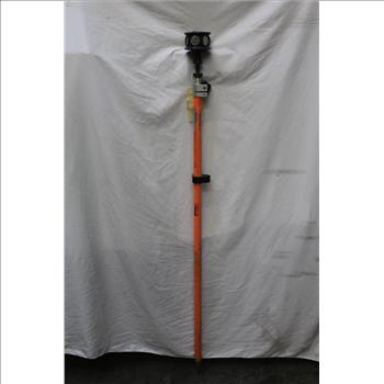 1 Top Con Survey Pole With Prism Attached