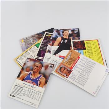 10 Basketball Trading Cards, Including Larry Bird