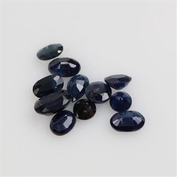10+ Blue Faceted Loose Jewelry Craft Stones