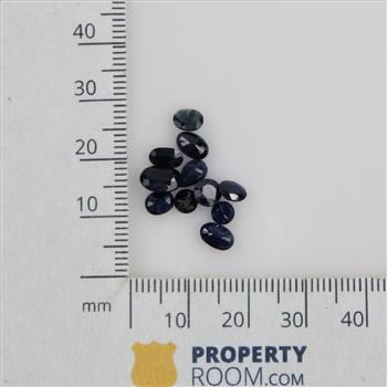 10+ Blue Faceted Loose Jewelry Craft Stones