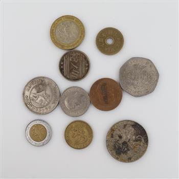 10 Foreign Coins