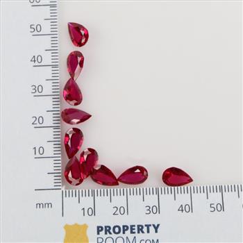 10 Pink Faceted Loose Jewelry Craft Stones
