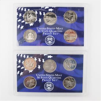 10 Statehood Quarters