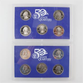 10 Statehood Quarters