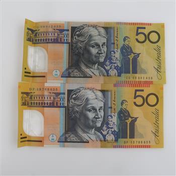 100 Australian Dollars