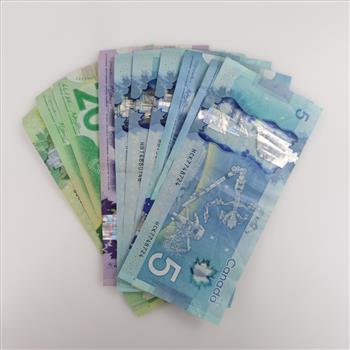 100 Canadian Dollars