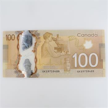 100 Canadian Dollars