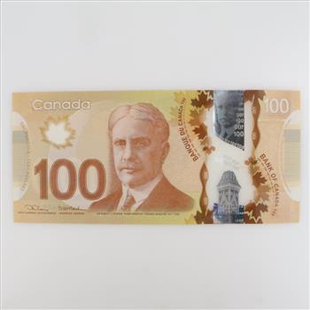 100 Canadian Dollars
