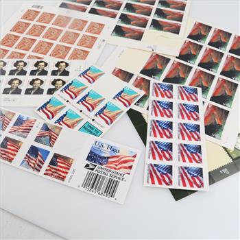 100+ US Stamps Including Forever Stamps