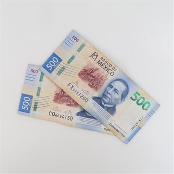 1,000 Mexican Pesos