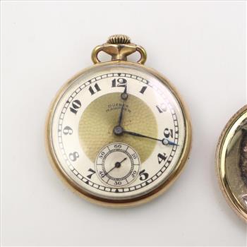 10k GF Dueber Hampden Vintage Pocket Watch
