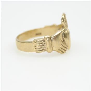 10k Gold Claddagh Ring