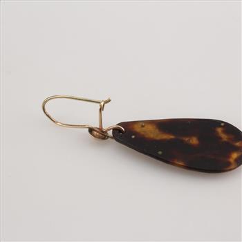 10k Gold Dangle Single Earring