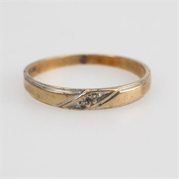 10k Gold Diamond Ring