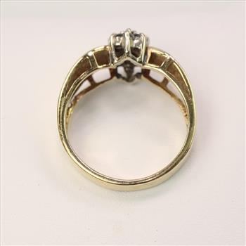10k Gold Diamond Ring