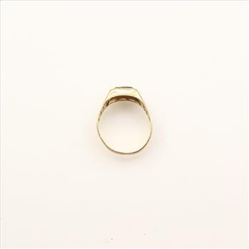 10k Gold Letter R Ring