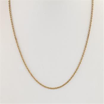 10kt GF Cable Chain Necklace