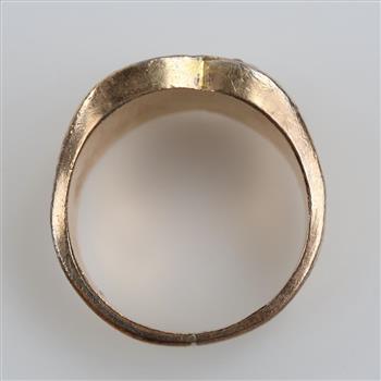 10kt GF Clear Stone Ring