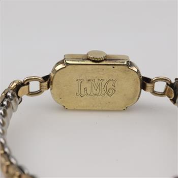 10kt GF Diamond Elgin Watch