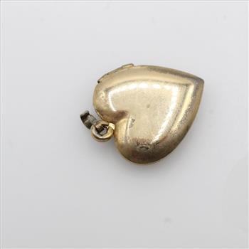 10kt GF Heart Pendant