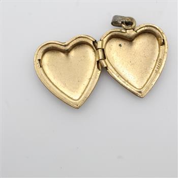 10kt GF Heart Pendant