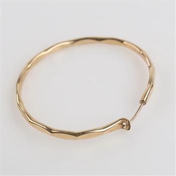 10kt GF Hoop Earring