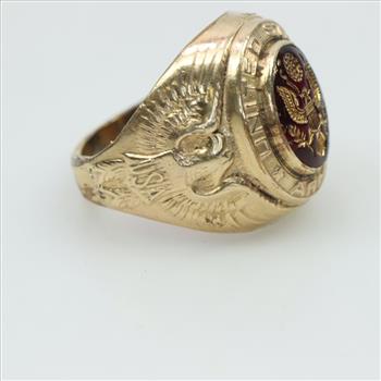 10kt GF Ruby Class Ring