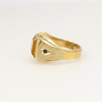 10kt GF Yellow Spinel Ring