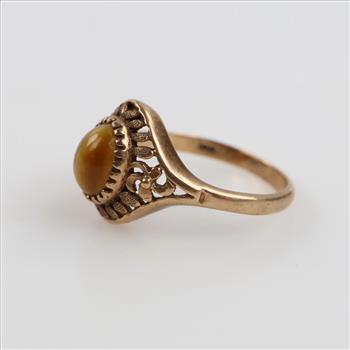 10kt GF Yellow Stone Ring