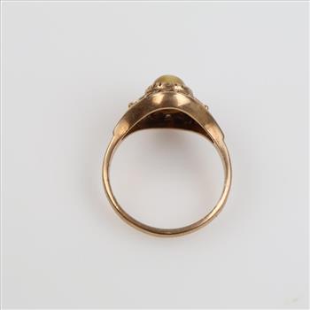 10kt GF Yellow Stone Ring