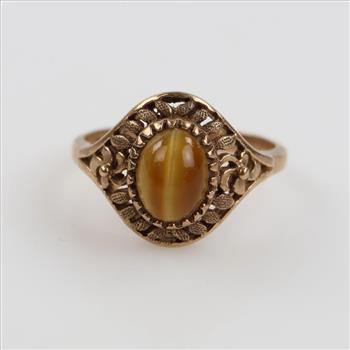 10kt GF Yellow Stone Ring