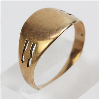 10kt Gold 3.3g Signet Ring | Property Room