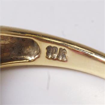 10kt Gold 5g Ruby And Diamond Leer Gem Ltd. Ring