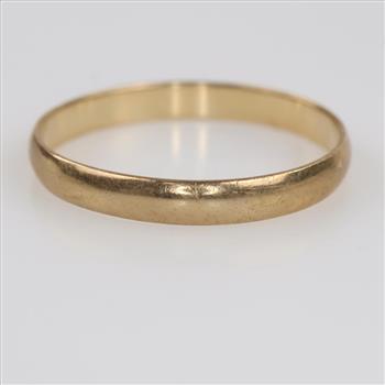 10kt Gold Band