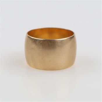 10kt Gold Band