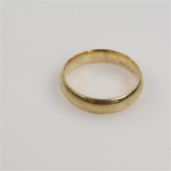 10kt Gold Band