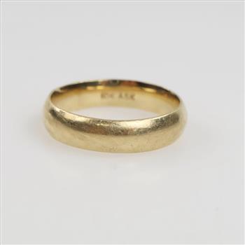 10kt Gold Band